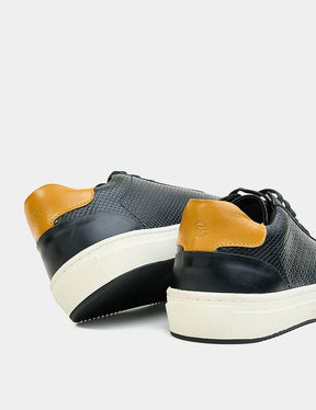 Ref: STEFANO NERO | Sneaker en cuero para hombre